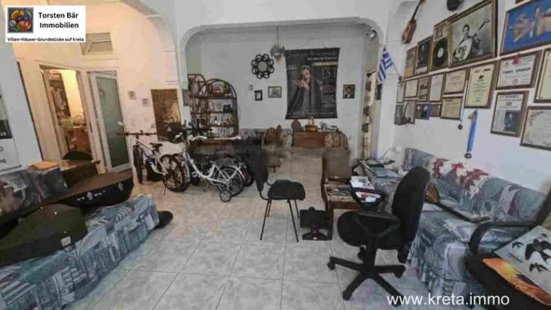 Gazi Kreta, Gazi renoverierte Erdgeschosswohnung 115m² Wfl Wohnung kaufen